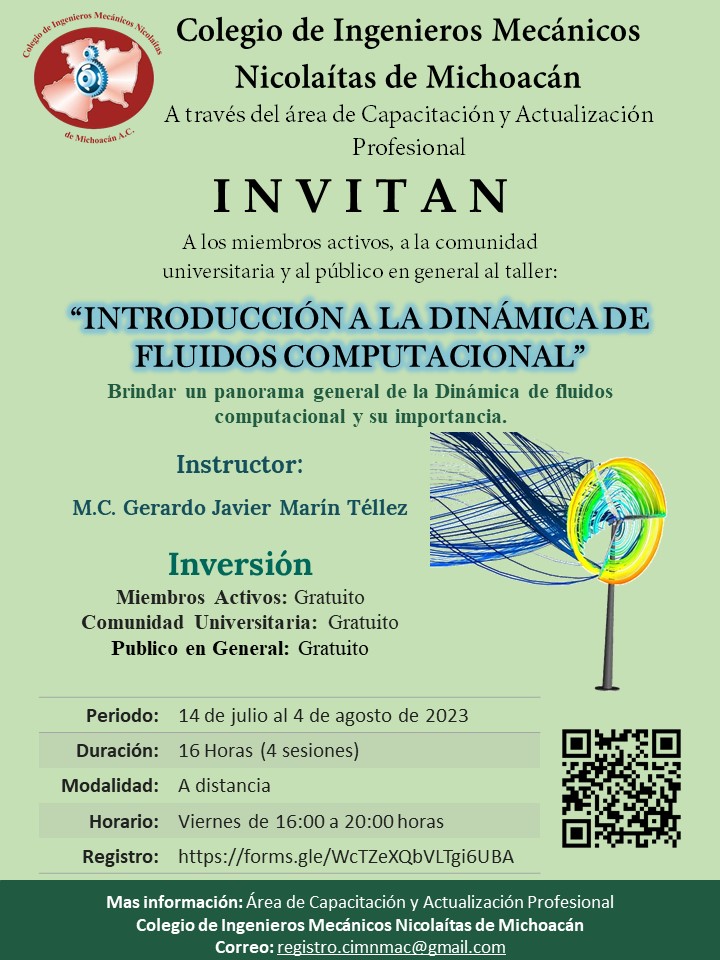 Din&aacute;mica computacional de fluidos